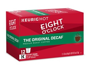 Eight O’Clock Coffee The Original Decaf, Keurig K-Cups, 72 Count