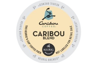Keurig, Caribou Coffee, Caribou Blend, K-Cup packs, 12-Count (Pack of 6)