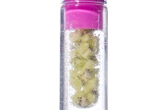 SMB Group Tritan Fruit Infuser Water Bottle 2109 28 Oz. Fuchsia