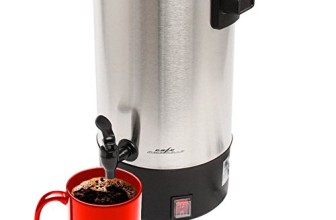 Cafe Amoroso 30 Cup Commercial Electric Coffee Maker Urn