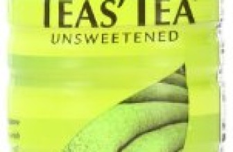 Teas’ Tea, Unsweetened Green Tea, 16.9 Ounce (Pack of 12)