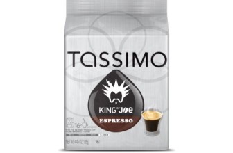 Tassimo King of Joe Espresso, 16-Count 4.45 oz (126g)