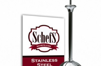 Schefs Premium Tea Infuser – Light Weight Stainless Steel – Large Capacity Ball with Long Spoon Handle