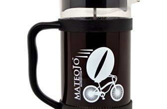 French Press Coffee Maker – Fun, Playful Design – 34-ounce – 8 Cups or 4 Mugs for Your Pleasure