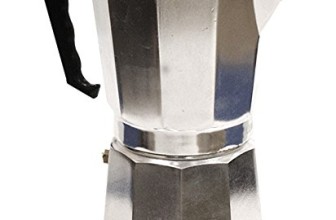 Primula Today Mario Espresso Maker – Aluminum – For Bold, Full Body Espresso – Easy to Use – Makes 6 Cups