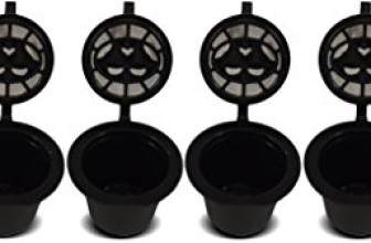 Reusable Nespresso compatible filter cups, fill with your favorite coffee, and use over and over