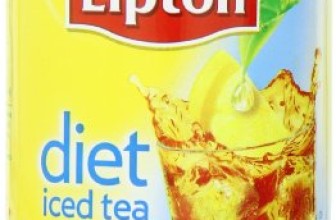Lipton Iced Tea Mix, Diet Lemon, 3Ounce (Pack of 4)