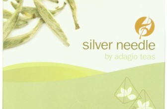 Adagio Teas Gourmet Tea Bags, Silver Needle, 15 Count
