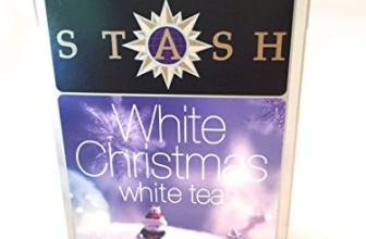 Stash Tea – Premium White Christmas White Tea – 18 Tea Bags