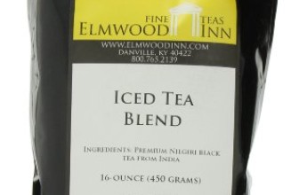 Elmwood Inn Fine Teas, Iced Tea Nilgiri Blend, 16-Ounce Pouch