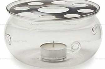 Happy Sales Glass Teapot Warmer Heat Proof High Quality Glass