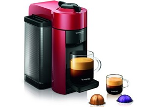 Nespresso GCC1-US-RE-NE VertuoLine Evoluo Coffee and Espresso Maker, Red
