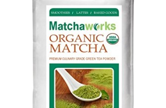 Matchaworks USDA Certified Organic Culinary Grade Matcha Green Tea Powder 16oz
