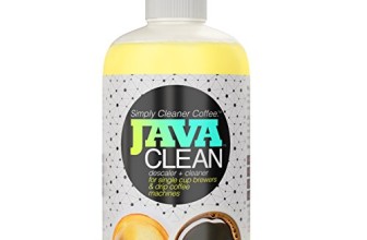 JAVA CLEAN 16oz Coffee Descale, Coffee-Cleaner – Universal Compatible Biodegradable Coffee Descaler for Single Cup Brewers, K-Cup Brewers, Drip Coffee Machines, Espresso Machines, Nespresso Descaler