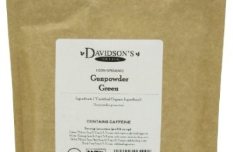 Davidson’s Tea Bulk, Gunpowder Green, 1-Pound Bag
