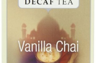 Stash Tea Decaf Vanilla Chai Tea, 18 Count Tea Bags in Foil (Pack of 6)