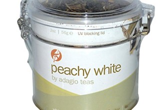 Adagio Teas Peachy White 2 oz Tin