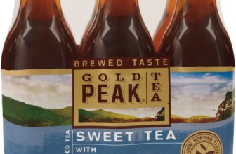 Gold Peak Sweetened Black Tea, 6 ct, .5L Bottle