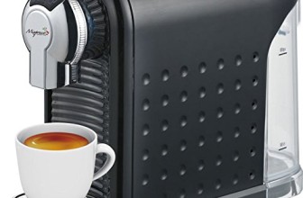 Espresso Machine – 20 Bonus Nespresso Compatible Capsules – By Mixpresso (Black)