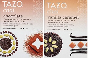 Tazo Chai Tea, Chocolate & Vanilla Caramel, 20 Filterbags Each