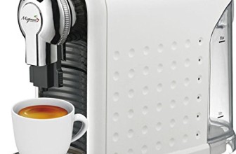 Espresso Machine – 20 Bonus Nespresso Compatible Capsules – By Mixpresso (White)