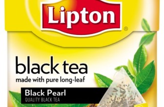 Lipton Black Tea Pyramids, Black Pearl 20 ct