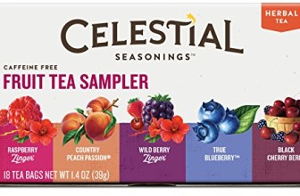 Celestial Seasonings Fruit Tea Sampler, 18 Count