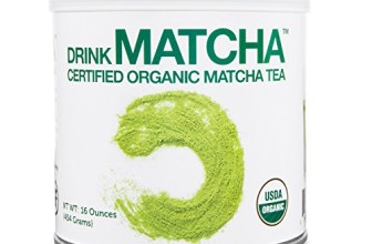 Drink Matcha -1 LB Matcha Green Tea Powder – USDA Organic – 100% Pure Organic Matcha Green tea Powder – Nothing added (16 oz)