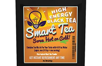 Smart Tea Instant Black Tea Powder – 100% Pure Tea – No Fillers, Additives or Artificial Ingredients of Any Kind (4 oz – Over 200 servings!)