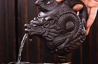 Home tea(TM) top grade zisha teapot handcraft Dragon and Phoenix teapot 500ml