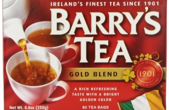 Barrys Gold Blend 80 Tea Bags Case of 6