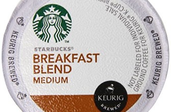 Starbucks Breakfast Blend, K-Cup for Keurig Brewers, 60 Count