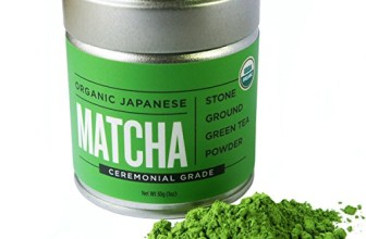 Jade Leaf – Organic Japanese Matcha, Classic Ceremonial Grade (For Sipping as Tea) – [30g Tin]