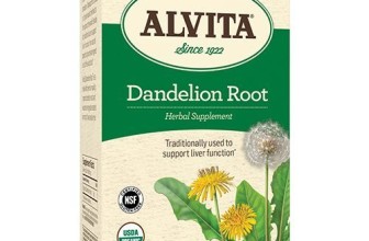 Alvita Dandelion Root Tea Bag, Organic, 24 Count