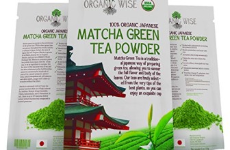 Matcha Green Tea Powder by Organic Wise-4 oz of Japanese Culinary Grade,AntiOxidant Powerhouse, Certified Organic By the Colorado Department of Agriculture and Packed in the USA-NOT from China
