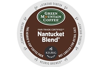 Green Mountain Coffee Nantucket Blend, Keurig K-Cups, 72 count