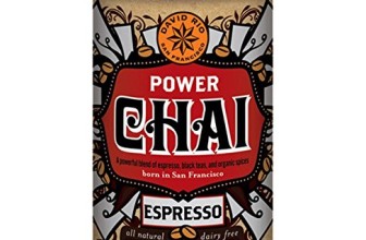 David Rio Power Chai with Espresso, 14 Ounce