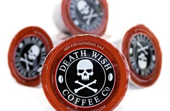 Death Wish Coffee Single Serve Capsules for Keurig K-Cup Brewers, 10 Count 0.42oz