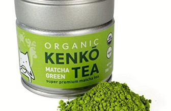 BEST Ceremonial Matcha Green Tea Powder – Organic – USDA Certified – 30g [1oz] Premium Japanese Green Tea Matcha Powder from Kenko Tea