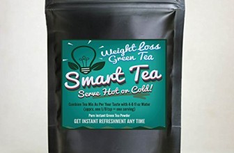Smart Tea Instant Green Tea Powder – Pure Antioxidant Green Tea – no Fillers, Additives or Artificial Ingredients of Any Kind (2 oz)