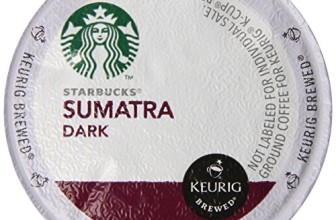 Starbucks Sumatra, K-Cup for Keurig Brewers, 60 Count