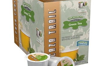 Caza Trail Tea, Green Tea, 24 Single Serve Cups