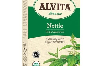 Alvita Teas Organic Herbal Tea Bags Nettle Leaf, 1.69 oz, 24 bags