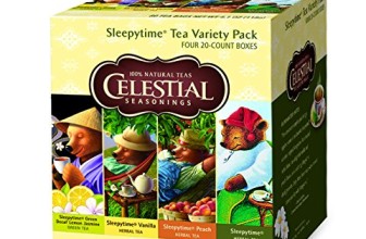 Celestial Seasonings Sleepy Time Tea Variety Pack, 80 count