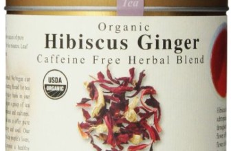 The Tao of Tea, Hibiscus Ginger Tea, Loose Leaf, 3.0 Ounce Tin