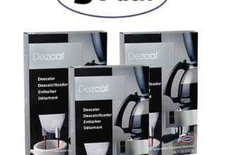 Urnex Dezcal Coffee and Espresso Machine Descaling Powder 1oz 12 Packets
