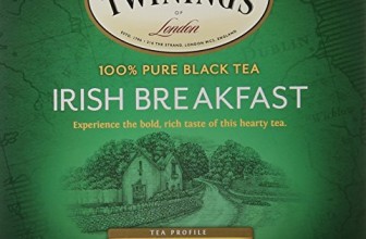 Twinings Black Tea Bags, Irish Breakfast, 50 Count