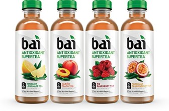 Bai Supertea Variety Pack, 5 Calories, No Artificial Sweeteners, 1g Sugar, Antioxidant Infused Beverage(pack of 12)