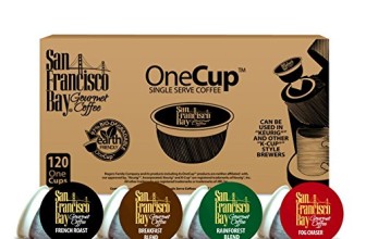 San Francisco Bay OneCup, Variety Pack, 120 Single Serve Coffees