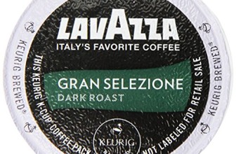 Lavazza K-Cup Portion Pack for Keurig Brewers, Gran Selezione, 22 Count